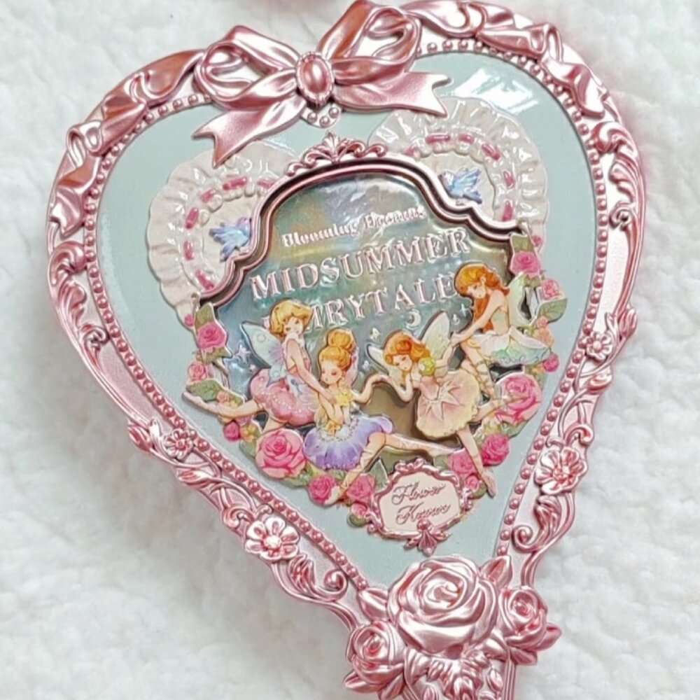 Flower Knows Midsummer Fairytales Handheld Mirror